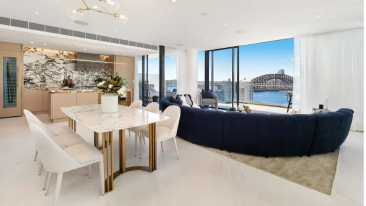 Jack Wu is a 34-year-old property developer who lives in this apartment, and was issued with a notice to pay back $116 million in tax. He is fighting the claims.