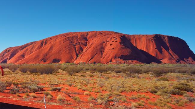 Climbing Uluru might be done forever. Picture: Sarah Nicholson