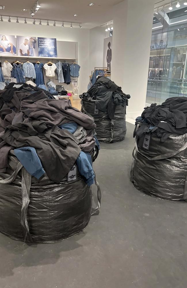 Kanye copped backlash for selling clothes in trash bags.