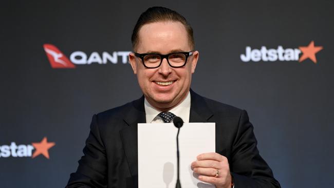 Qantas CEO Alan Joyce. Picture: NCA NewsWire / Jeremy Piper