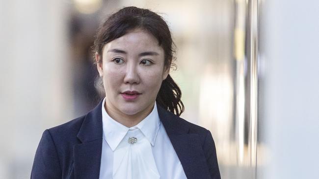 China-born escort/masseuse Yutian Li, 39, was found guilty of two counts of extortion. Picture: Glenn Hunt