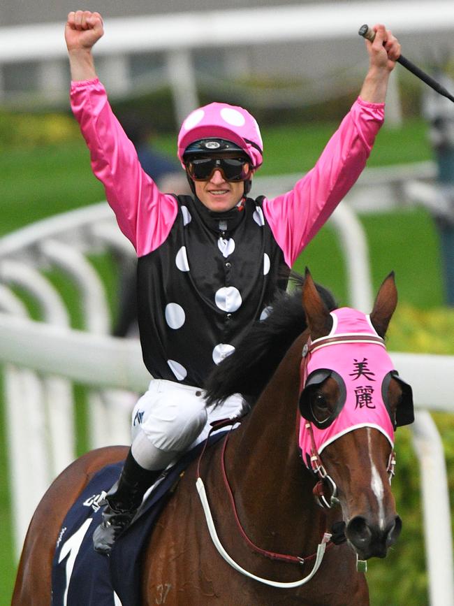 Zac Purton has won every Group 1 race in Hong Kong. Picture: Getty Images