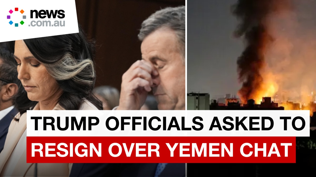 Democrats demand Trump officials resign over chat on Yemen strikes