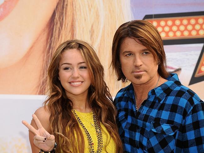 Daughter of Billy Ray, Miley Cyrus was thrust into the spotlight from a young age playing the character 'Hannah Montana