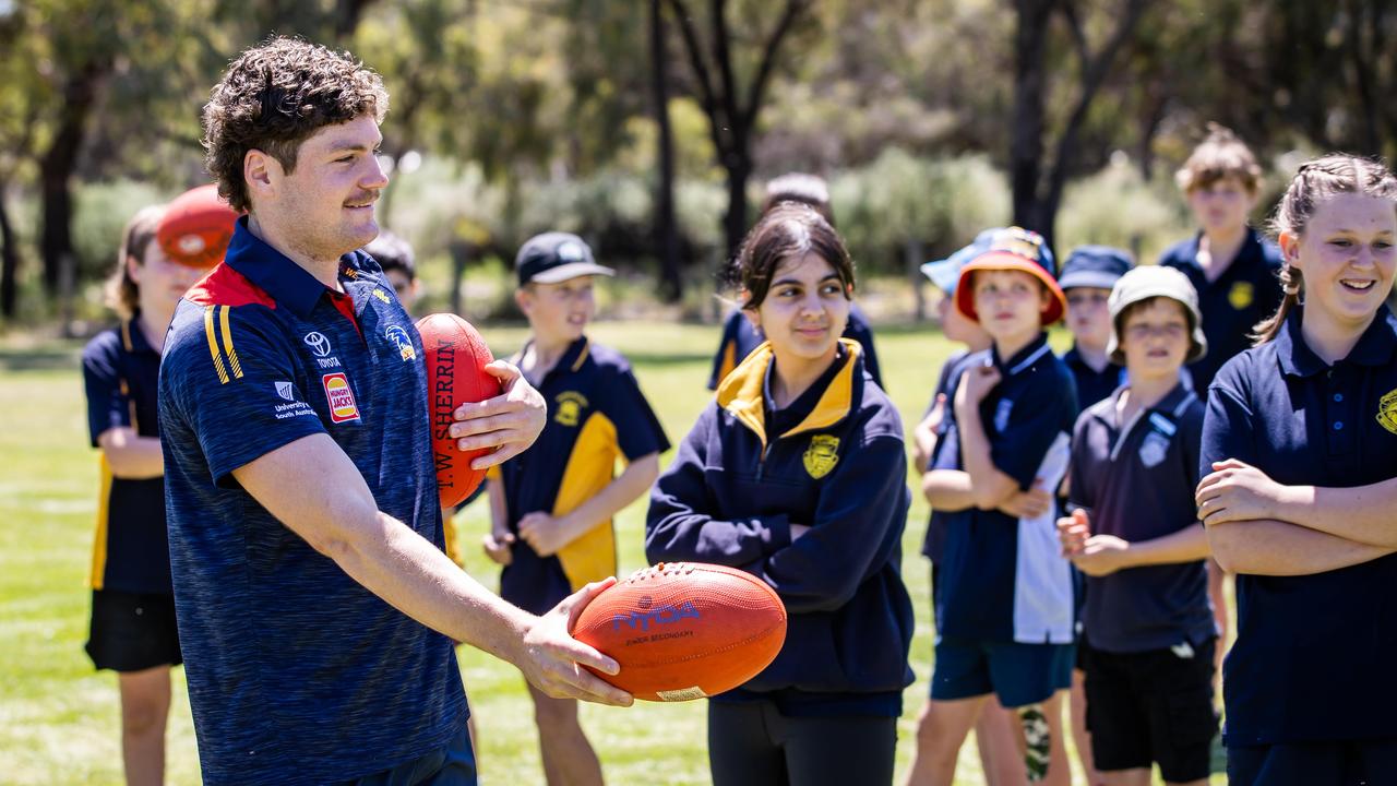 Crow Harry Schoenberg at Renmark High School. Picture: Tom Huntley