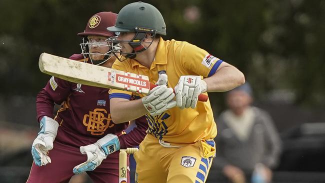 Jack Munnings batting for East Sandringham. Picture: Valeriu Campan