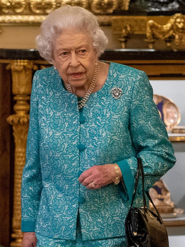 The Queen spent a night in hospital after being advised to rest. Picture: ARTHUR EDWARDS / POOL / AFP.