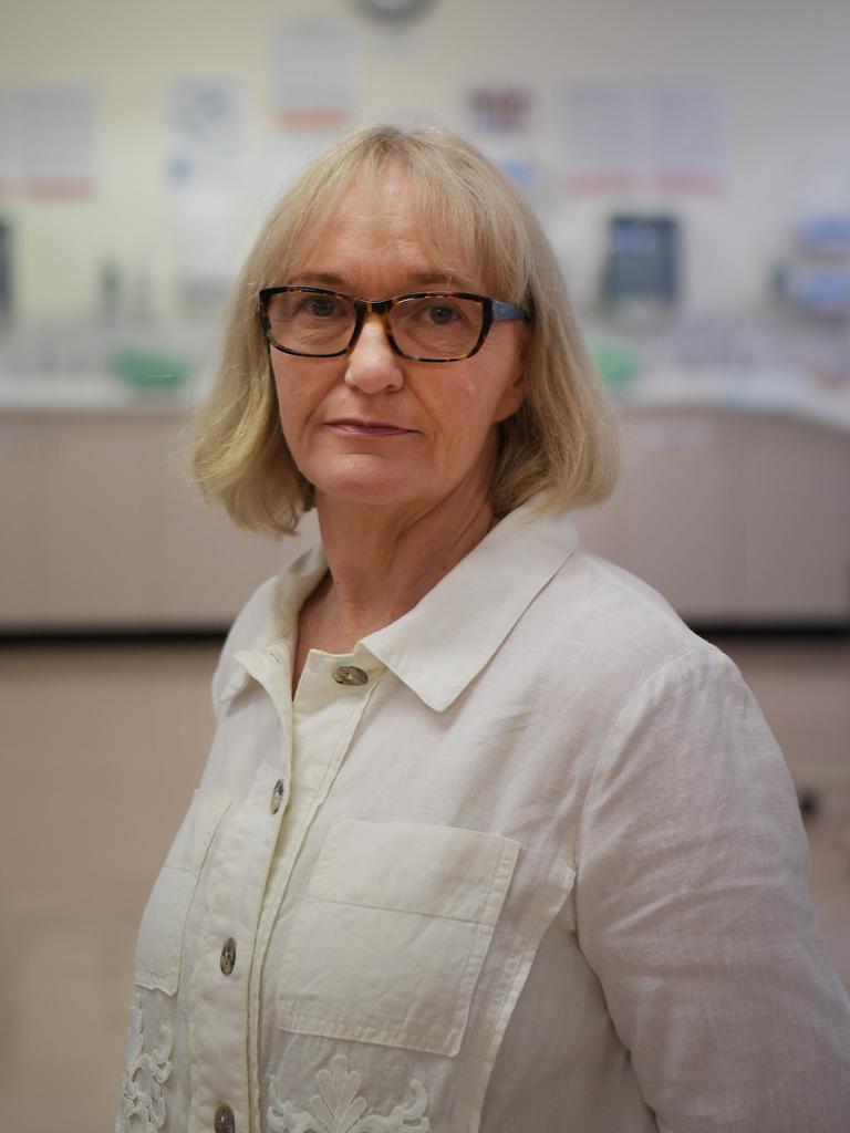 Dr Dianne Stephens in the nurse training labs that she hopes will be part of a Medical School at Charles Darwin University. Picture: (A)manda Parkinson