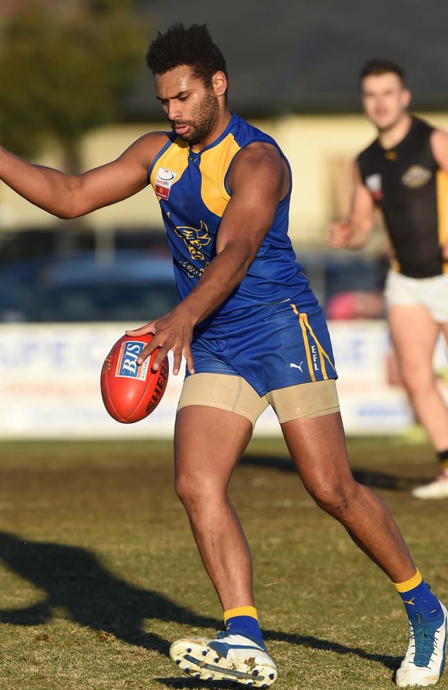 James Gwilt at Noble Park last season.