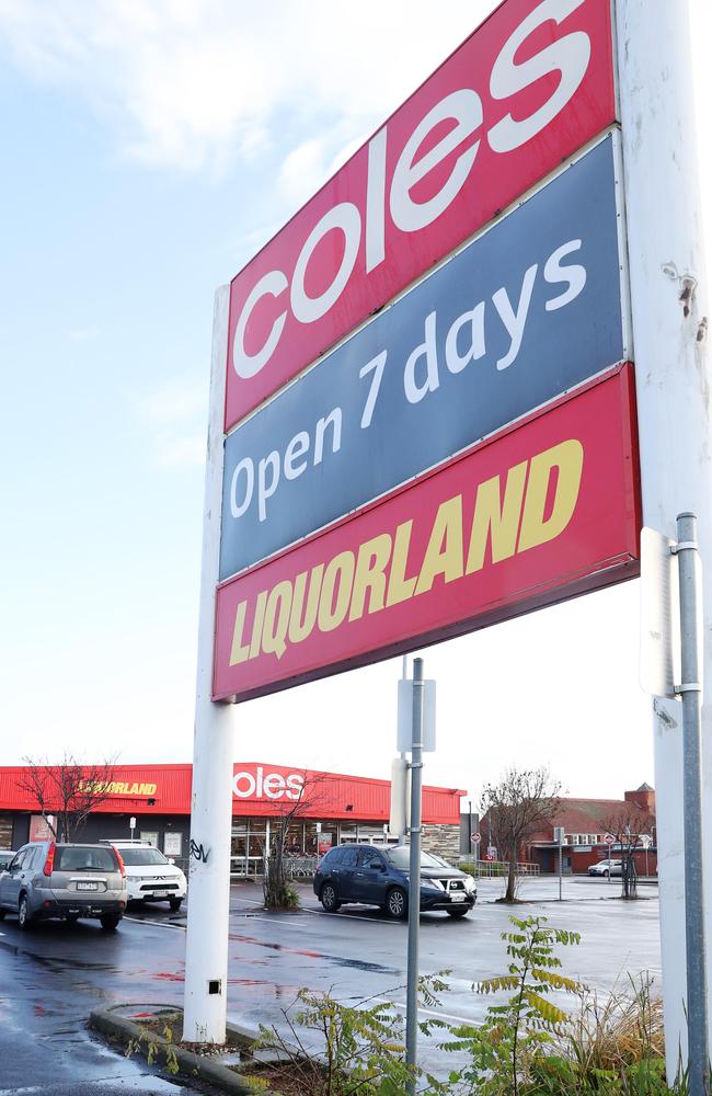 The Coles/Woolworhs duopoly has played a part in the cost of living crisis in the NT, said Territory Labor. Picture: Alan Barber