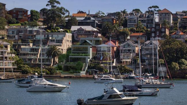 Both homes are located on Bay View St in Lavender Bay