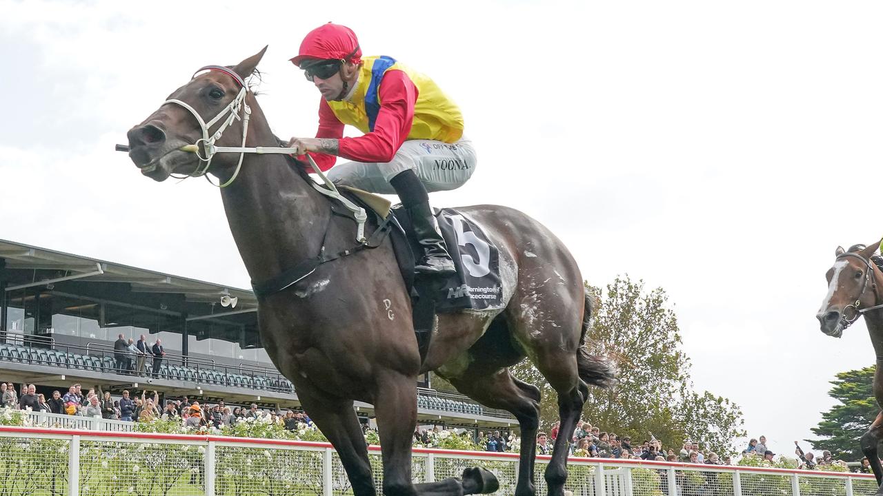 Jockey Jake Noonan has ridden Dream Of Mine at all of her previous five starts. Picture : Racing Photos via Getty Images.
