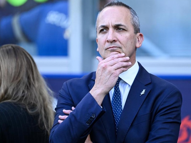 NRL CEO Andrew Abdo is preparing for a showdown with club bosses ahead of Magic Round. Picture: NRL