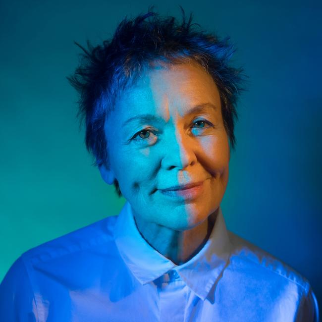 Multimedia and performance artist Laurie Anderson. Picture: Ebru Yildiz, supplied by RCC