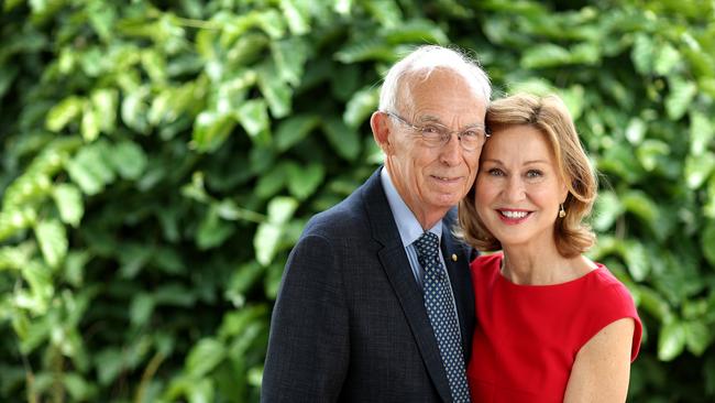 Sir Llewellyn and Lady Jane Edwards on their 25th anniversary.