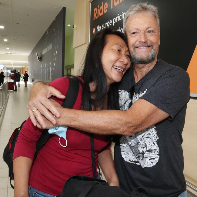 Lili Tan and John Gormley are reunited for the first time in two years on Valentine’s Day. Picture: Glenn Hampson