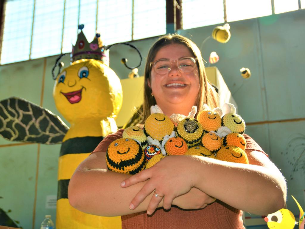 Participating in the 2023 Toowoomba Carnival of Flowers and Grand Central Parade is Miriam Spina from the Toowoomba Metropolitan Rotary Club. Picture: Rhylea Millar