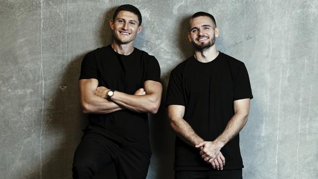 “What is ahead of us is so much bigger,” say Hismiles founders Nik Mirkovic and Alex Tomic. Picture: Justine Walpole