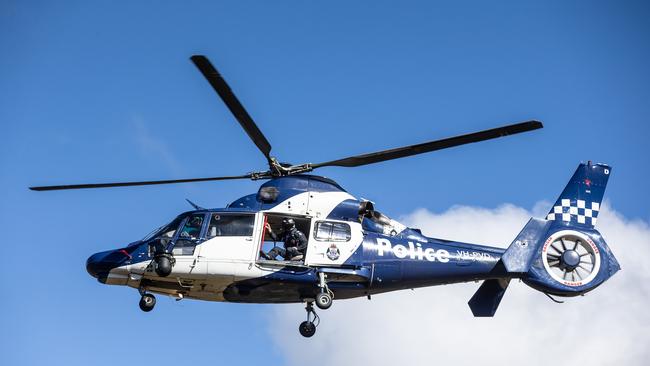 A police helicopter was used during what was described as a 10-hour siege in Mildura.