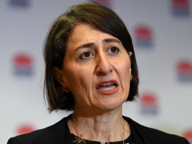 NSW Premier Gladys Berejiklian. Picture: NCA NewsWire/Bianca De Marchi