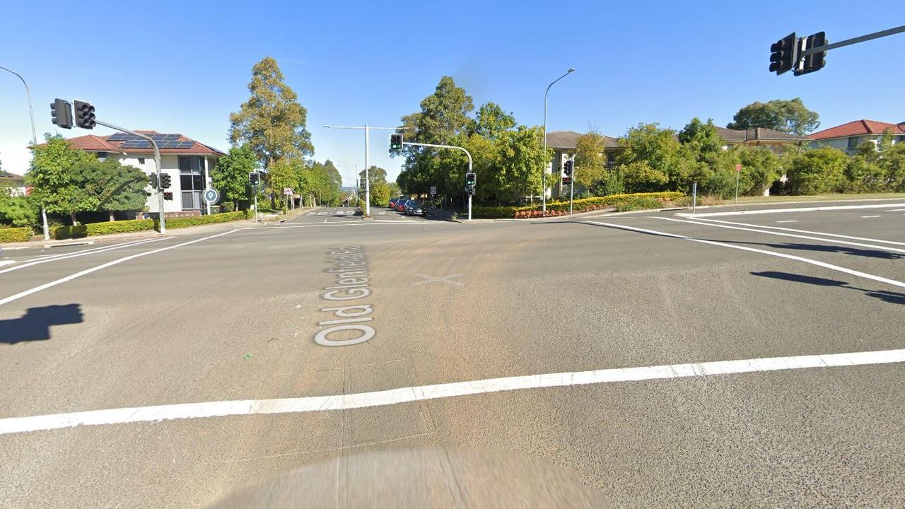 The intersection of Old Glenfield Rd where the crash occurred. Police have urged anyone with information about the accident or who has dashcam or mobile footage to come forward. Picture: Supplied / Google Maps