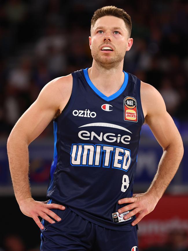 Matthew Dellavedova is back for Melbourne United and he's looking jacked. (Photo by Graham Denholm/Getty Images)