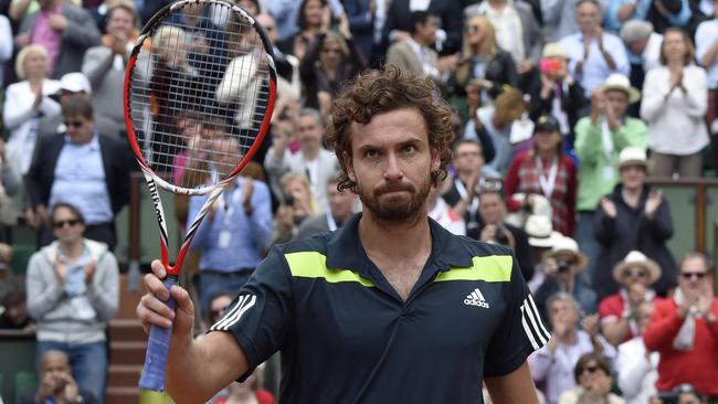 Gulbis says he breaks around 60 racquets a year.