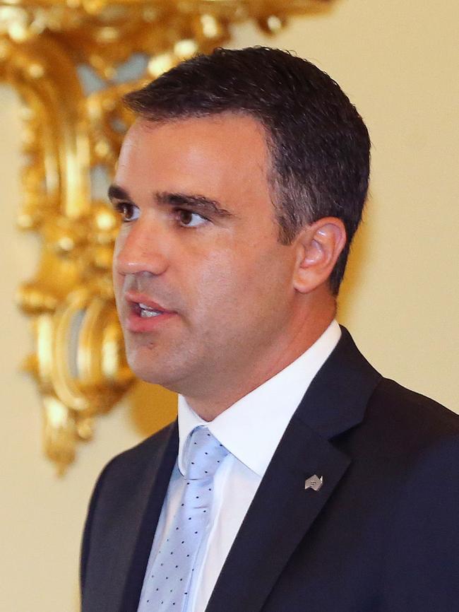 Police Minister Peter Malinauskas