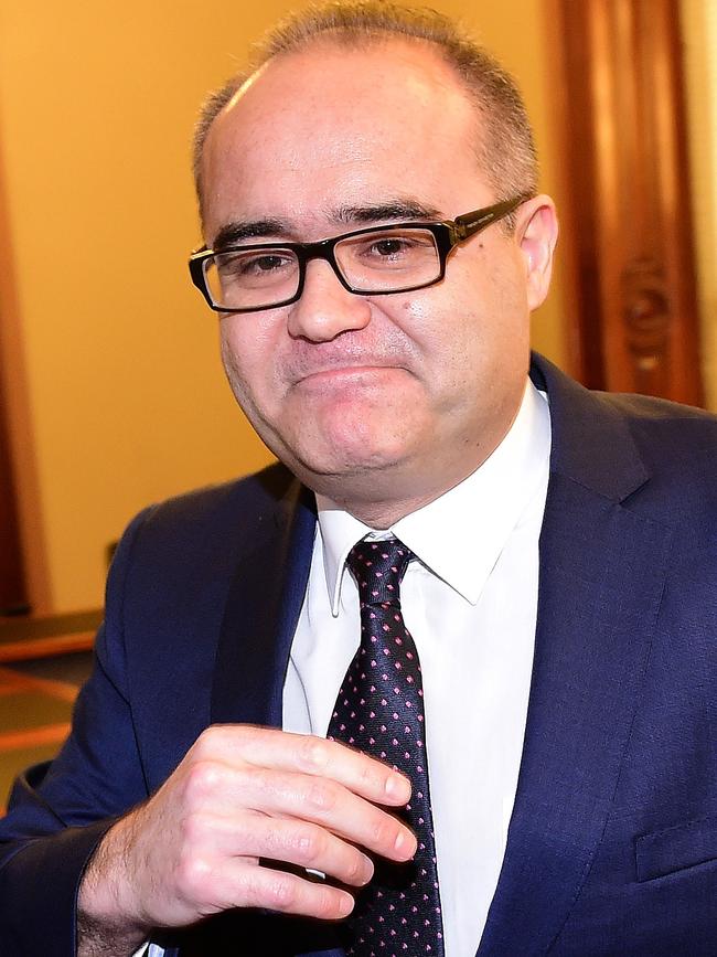 Adem Somyurek had thrown the government’s plans for the Bill into chaos by vowing to return to parliament and vote against it.