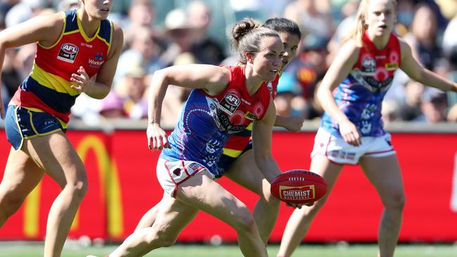 Pearce wants to avenge last year’s grand final loss to the Crows. Picture: Sarah Reed/AFL Photos