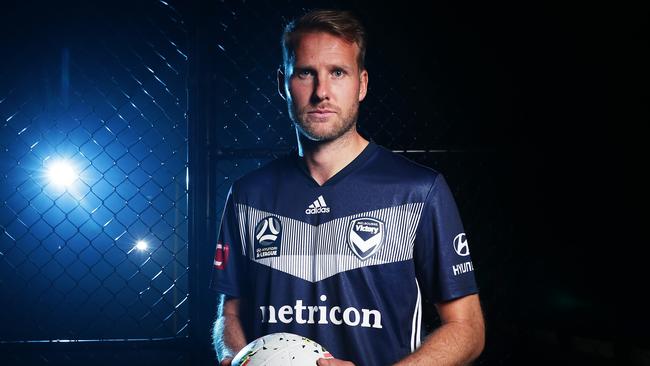 New Melbourne Victory captain Ola Toivonen says the team has a good balance. Picture: Getty Images