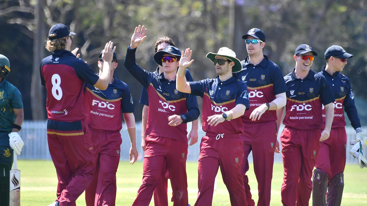 University of Queensland Mens 1st Grade v Wynnum-Manly Mens 1st Grade Saturday September 21, 2024. Picture, John Gass