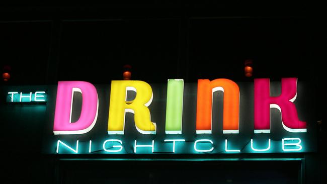 The Drink Nightclub logo.