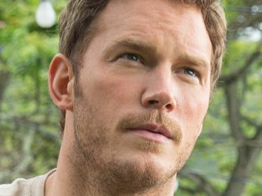 This photo provided by Universal Pictures shows, Chris Pratt, in a scene from the film, "Jurassic World," directed by Colin Trevorrow, in the next installment of Steven Spielberg's groundbreaking "Jurassic Park" series. The 3D movie releases in theaters by Universal Pictures on June 12, 2015. (Chuck Zlotnick/Universal Pictures via AP)