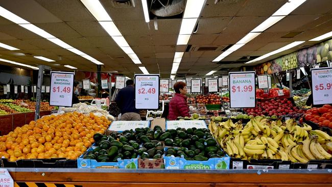 Food prices may stay fairly high in the future. Picture: Saeed Khan/AFP