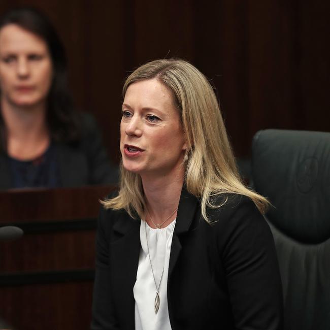 Opposition Leader Rebecca White. Picture: LUKE BOWDEN