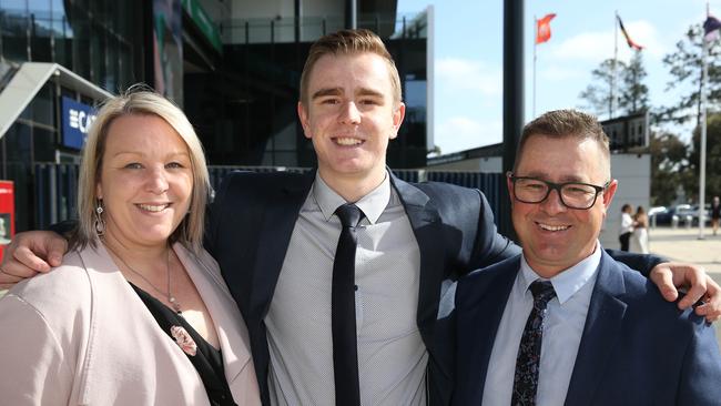 St Joseph’s College 2021 graduation ceremony. Picture: Mike Dugdale