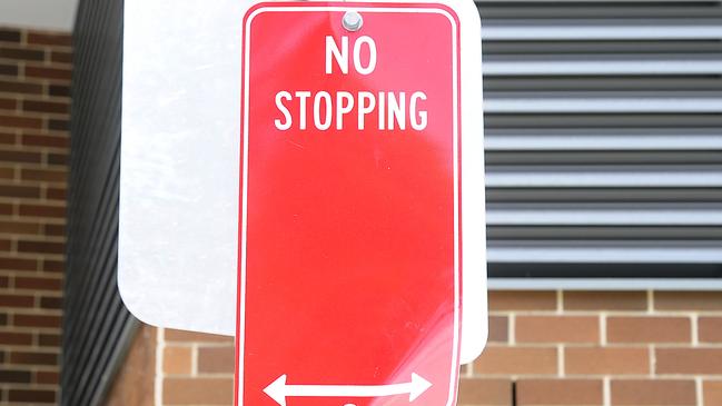 In one incident, rangers were responding to complaints a car was parked in a ‘no stopping’ zone outside a school. Picture: John Appleyard