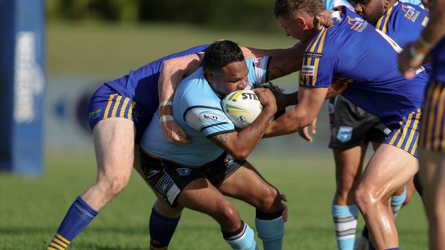 Fred Pitt’s late effort was called back by the referee. Picture: DC Sports Photography