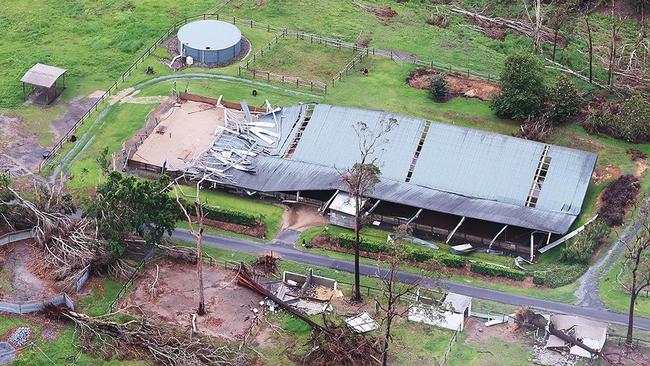 More <span id="U832281763566RMC">than 3200 structures were damaged</span> in the storms. Picture: Supplied / Steven Miles