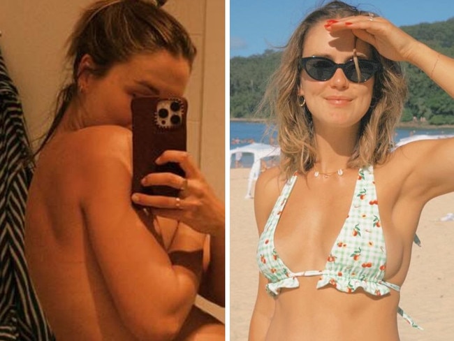 Fitness star, 30, in jaw-dropping nude selfie