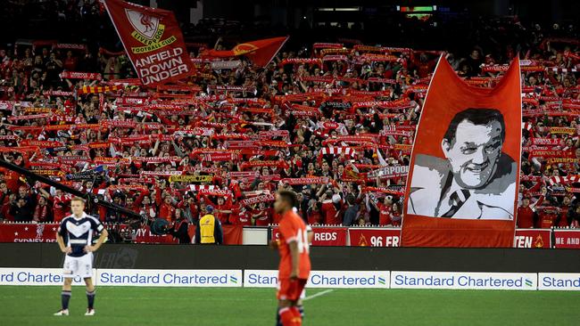 Liverpool fans packed out the MCG two years ago.