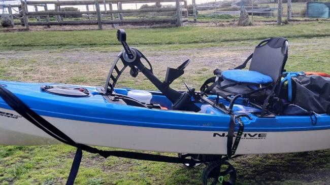 The man, aged in his 70s, set off on a kayaking trip along the Coorong on Monday. The alarm was raised after he stopped making regular contact. Picture: SA Police