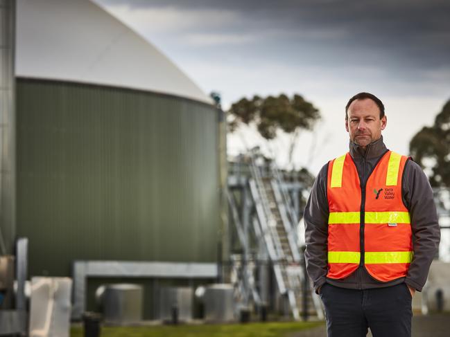 ReWaste services manager Damien Bassett at the Wollert plant.