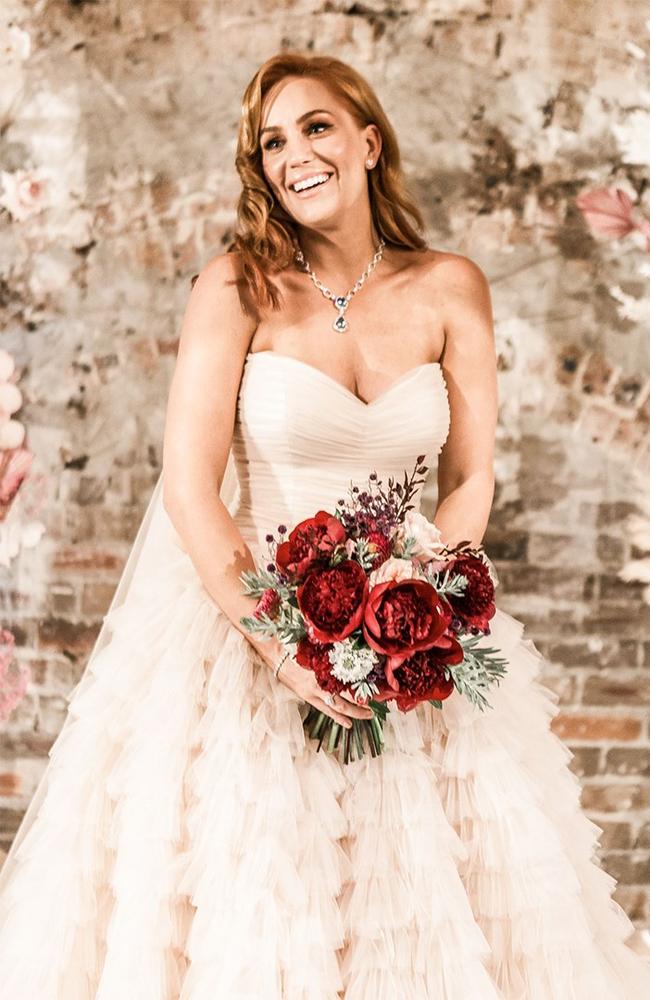 Robinson looked incredible at her wedding last week. Picture: Supplied / WW