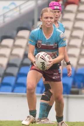 Mackay Cutters vs Townsville Blackhawks Harvey Norman U17's Saturday 22 February 2025 Picture:Michaela Harlow
