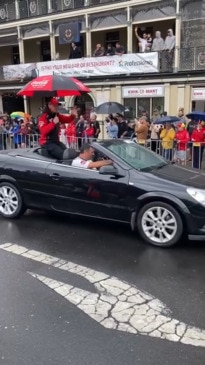 Bathurst drivers’ parade