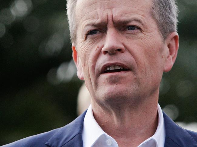 MELBOURNE, AUSTRALIA - JULY 03: Opposition Leader, Australian Labor Party Bill Shorten addresses the media at Maribyrmong on July 3, 2016 in Melbourne, Australia. The prospect of a hung parliament looms as counting continues after election night on Saturday, with results too close with neither Labor nor the Liberals able to secure an absolute majority victory. (Photo by Lisa Maree Williams/Getty Images)