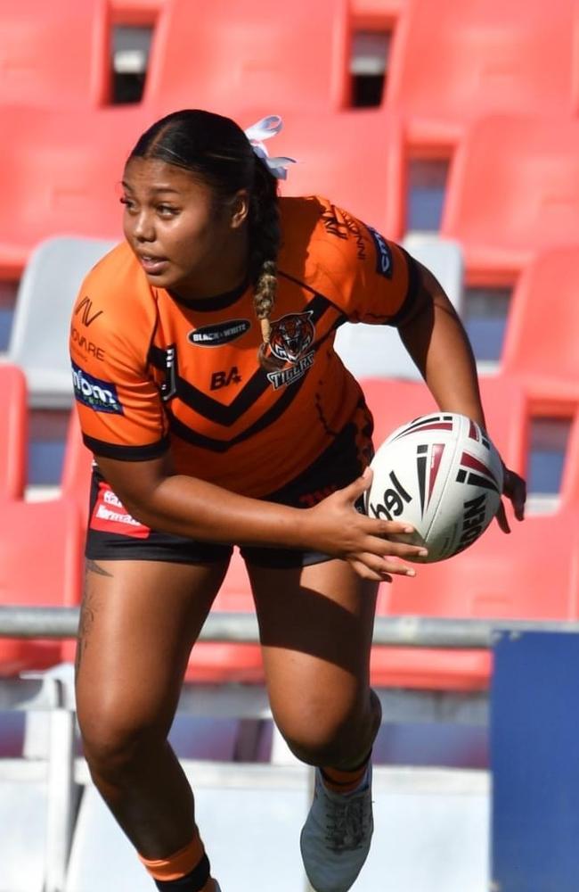 India Seeto. Picture credit: Brisbane Tigers Media.