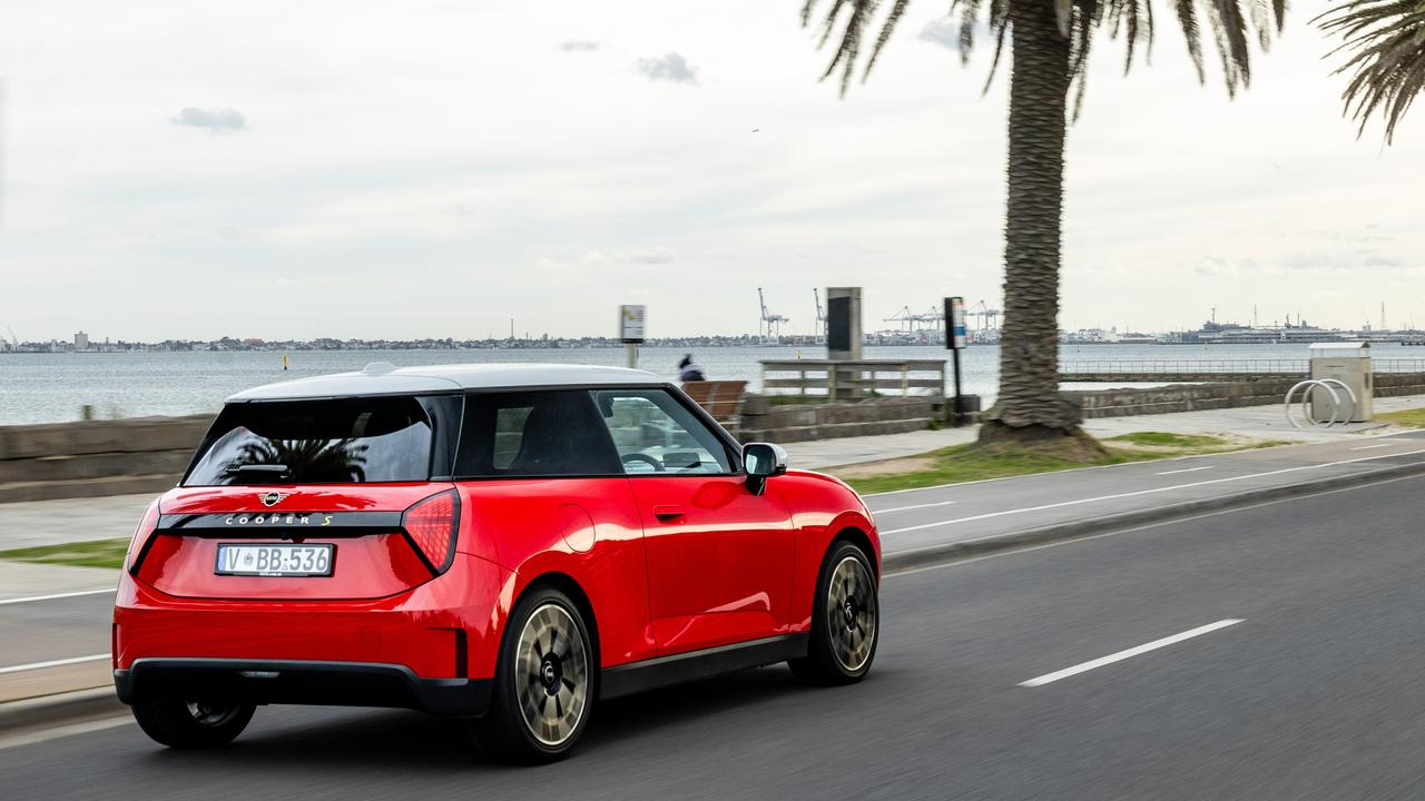 The electric Mini Cooper is zippy but has limited range. Photo: Supplied